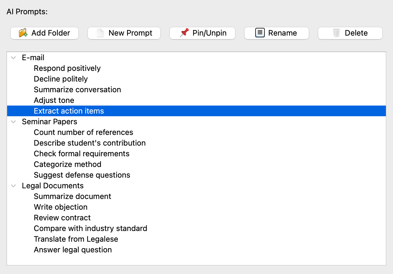 Prompt Manager